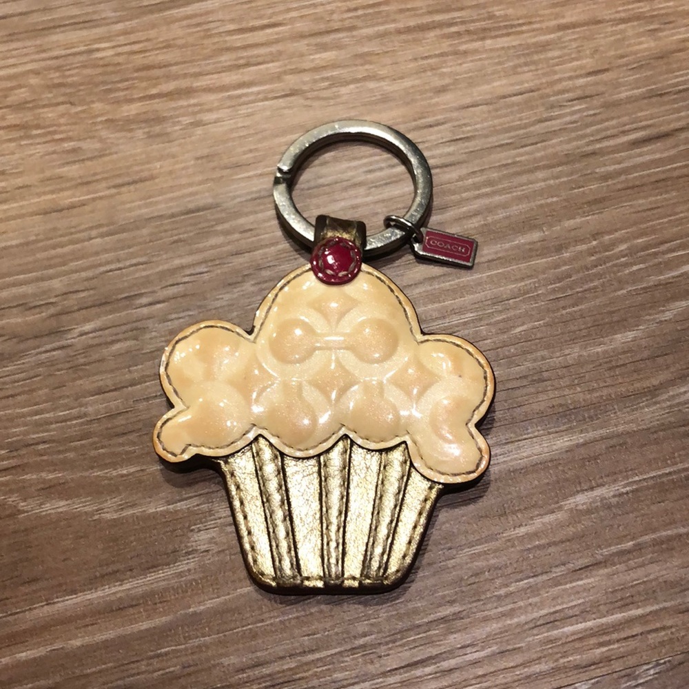 Coach Cupcake Keychain